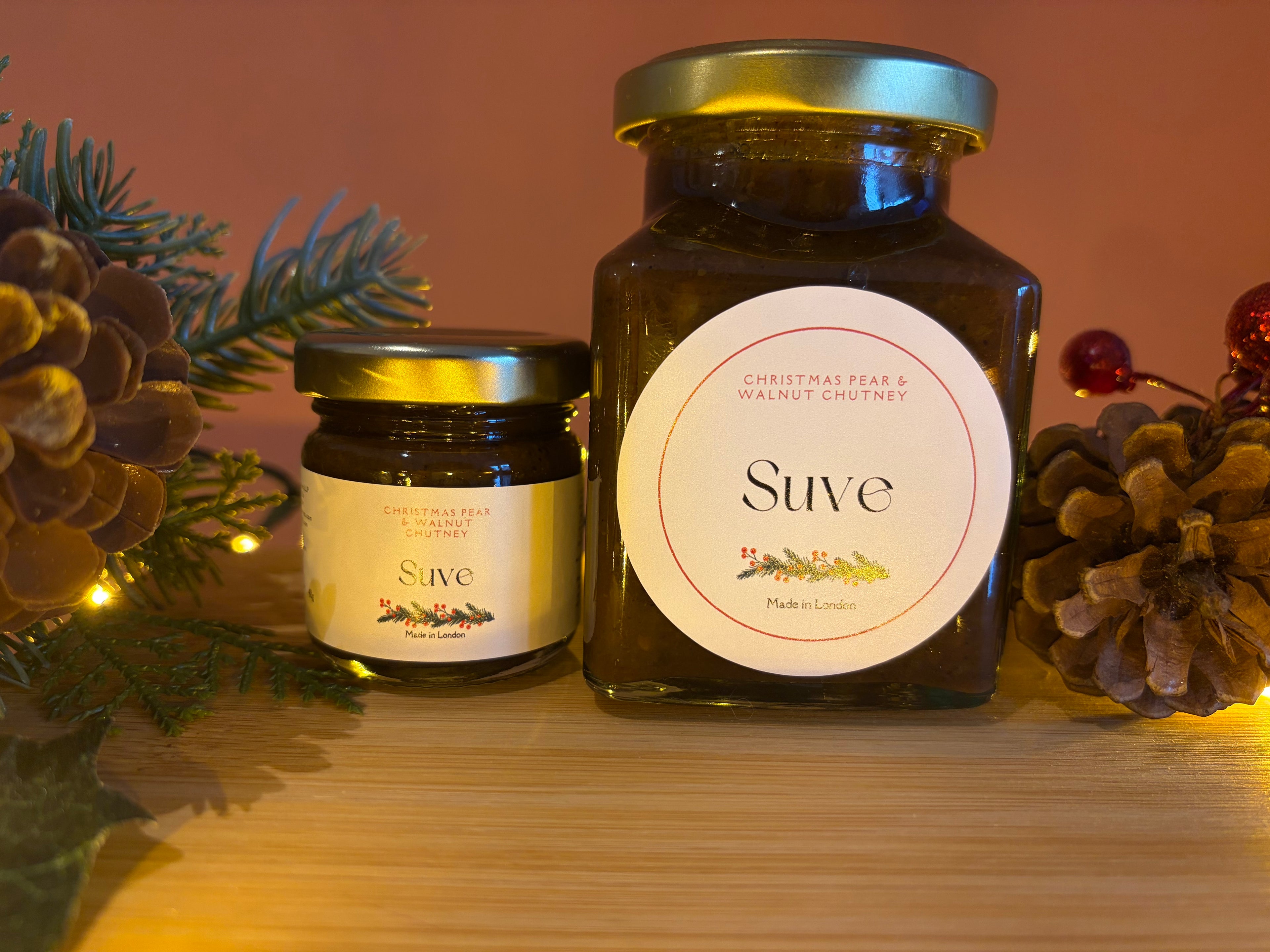 Christmas Pear & Walnut Chutney