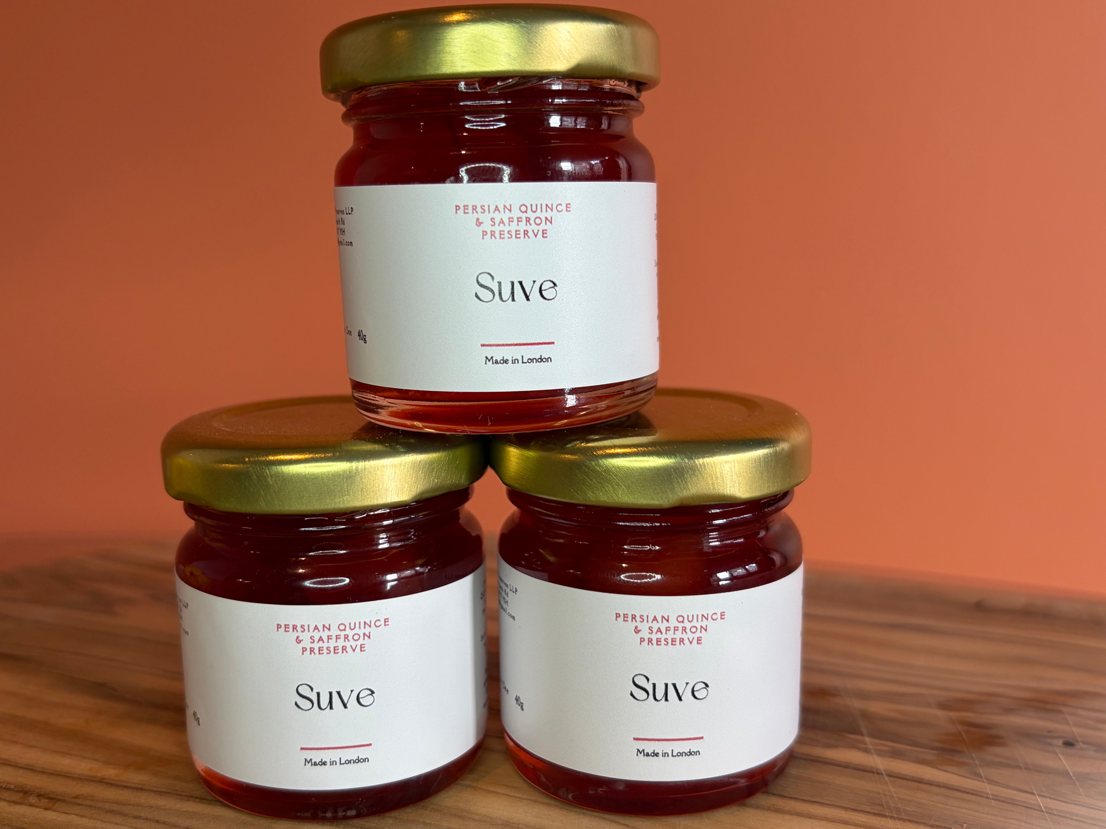 Persian Quince & Saffron Preserve