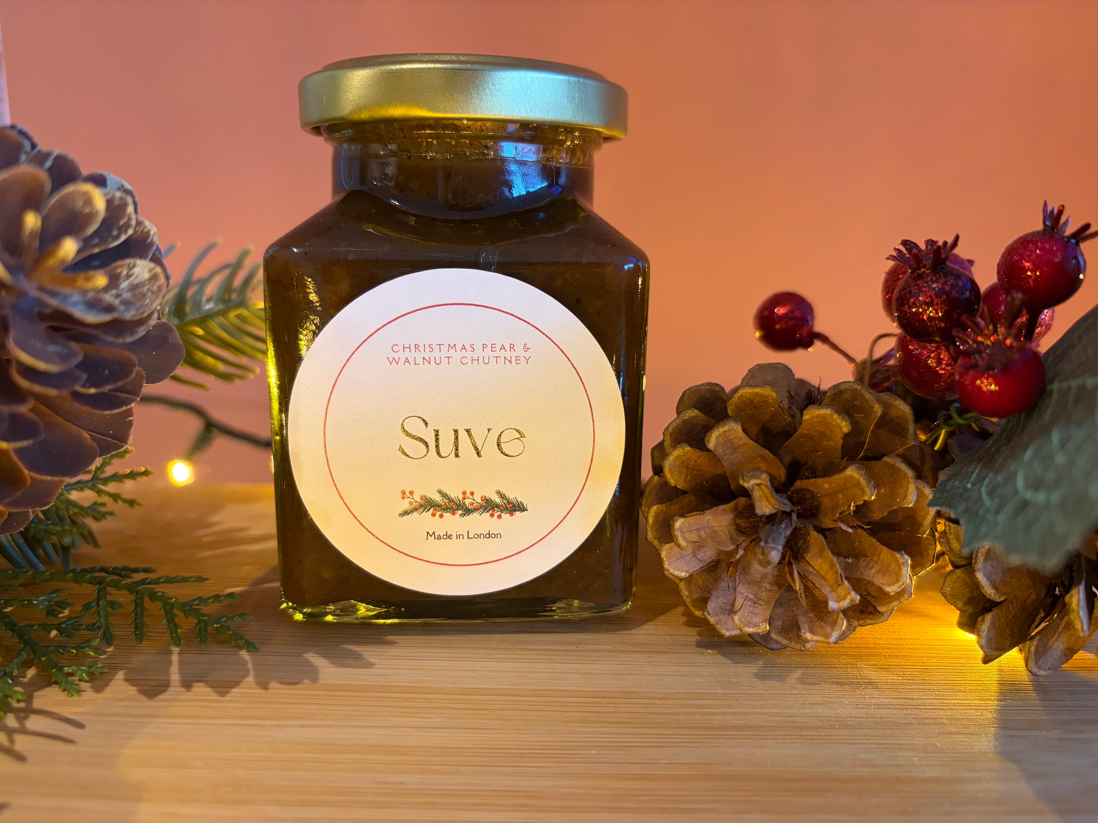 Christmas Pear & Walnut Chutney