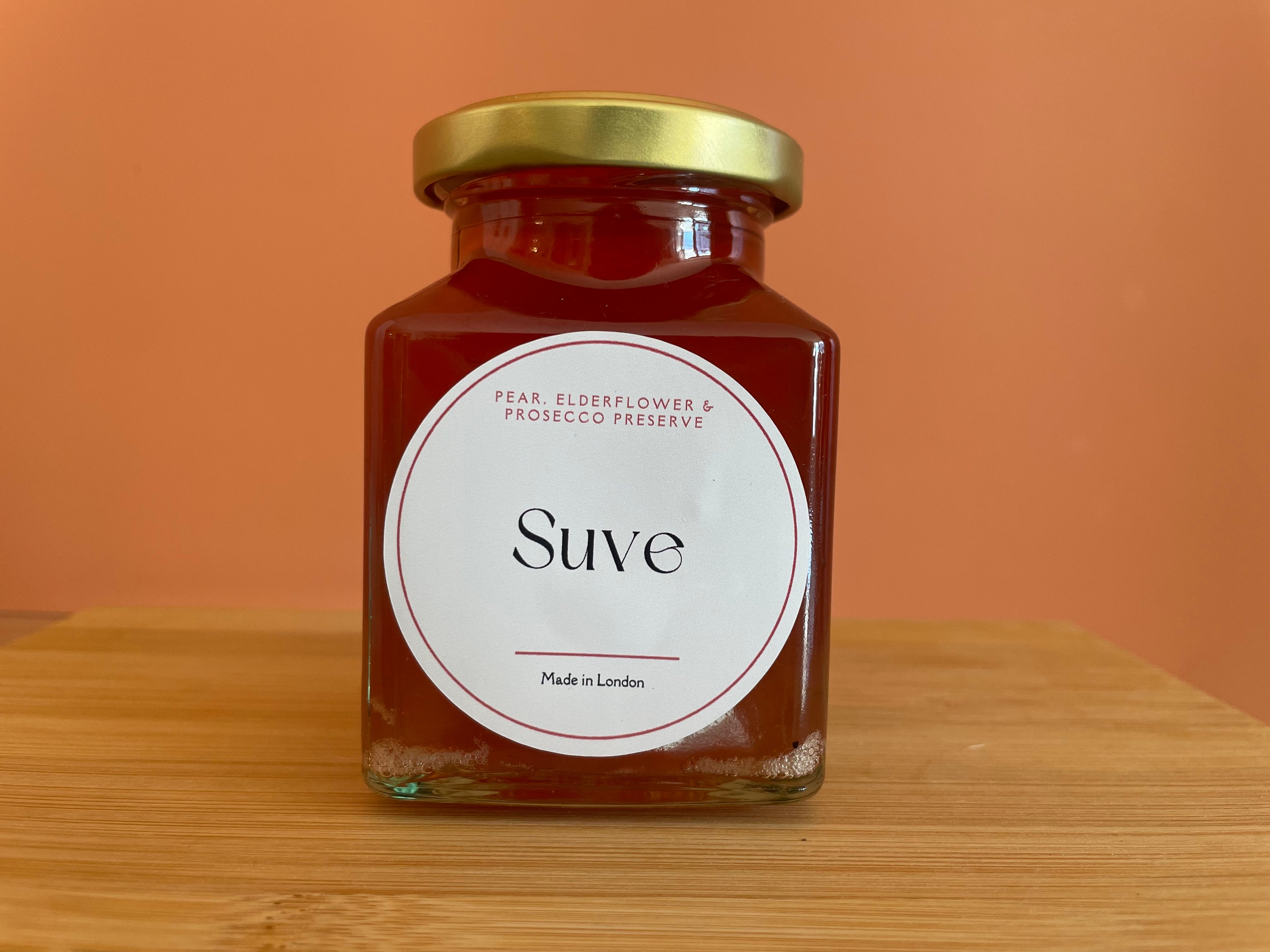 Pear, Elderflower & Prosecco Preserve