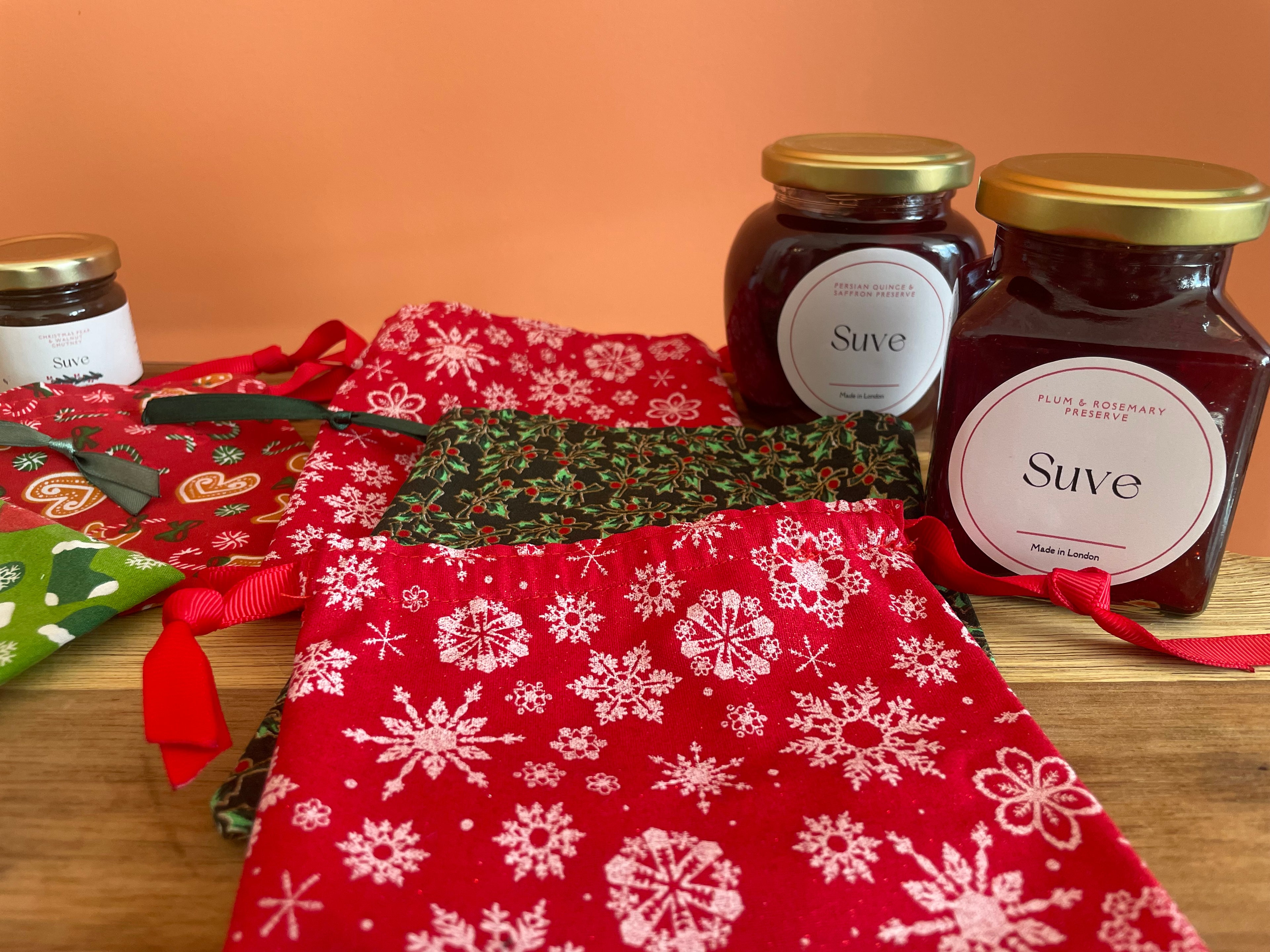 Christmas Drawstring Giftbags