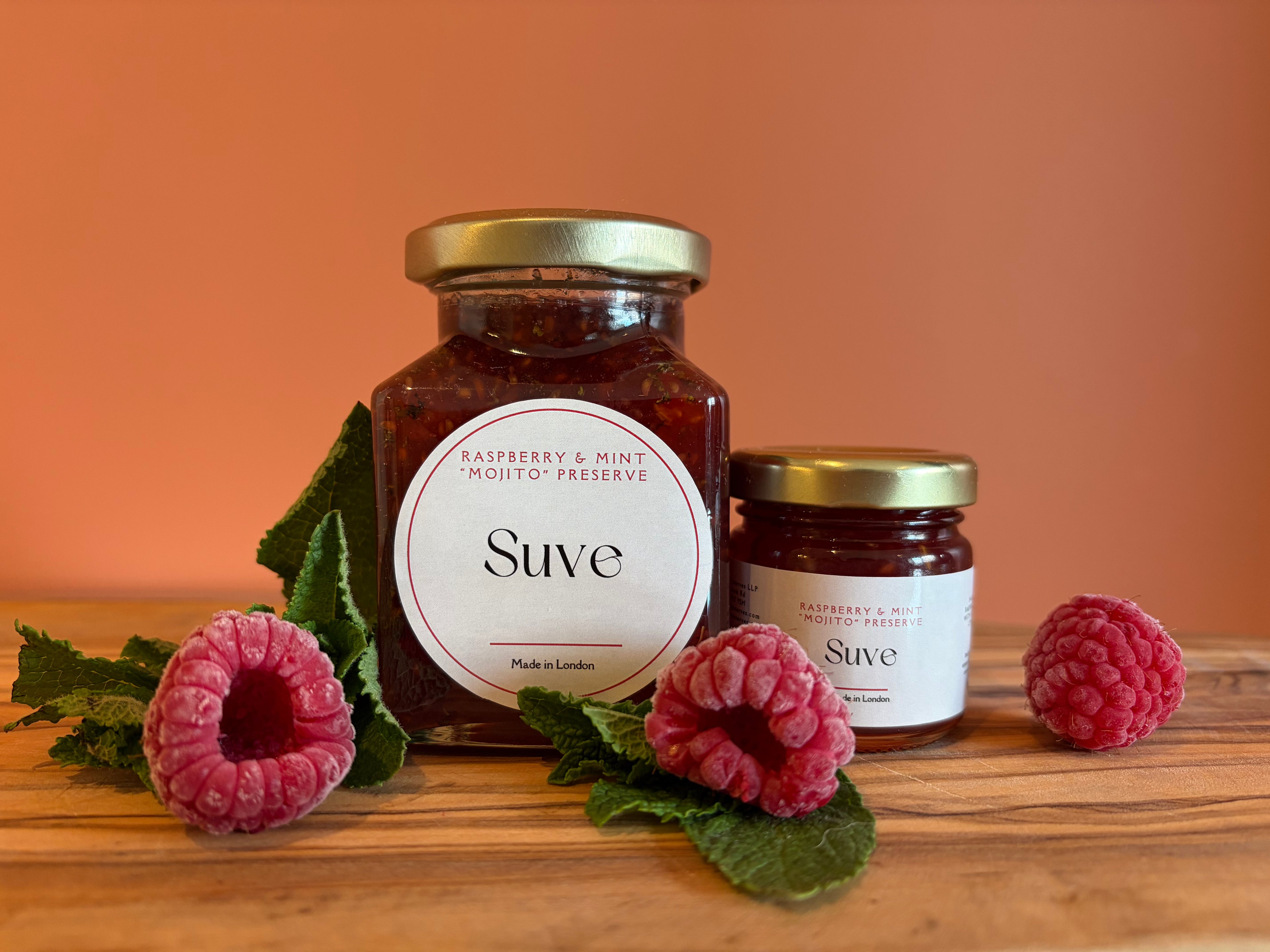 Raspberry & Mint “Mojito” Preserve