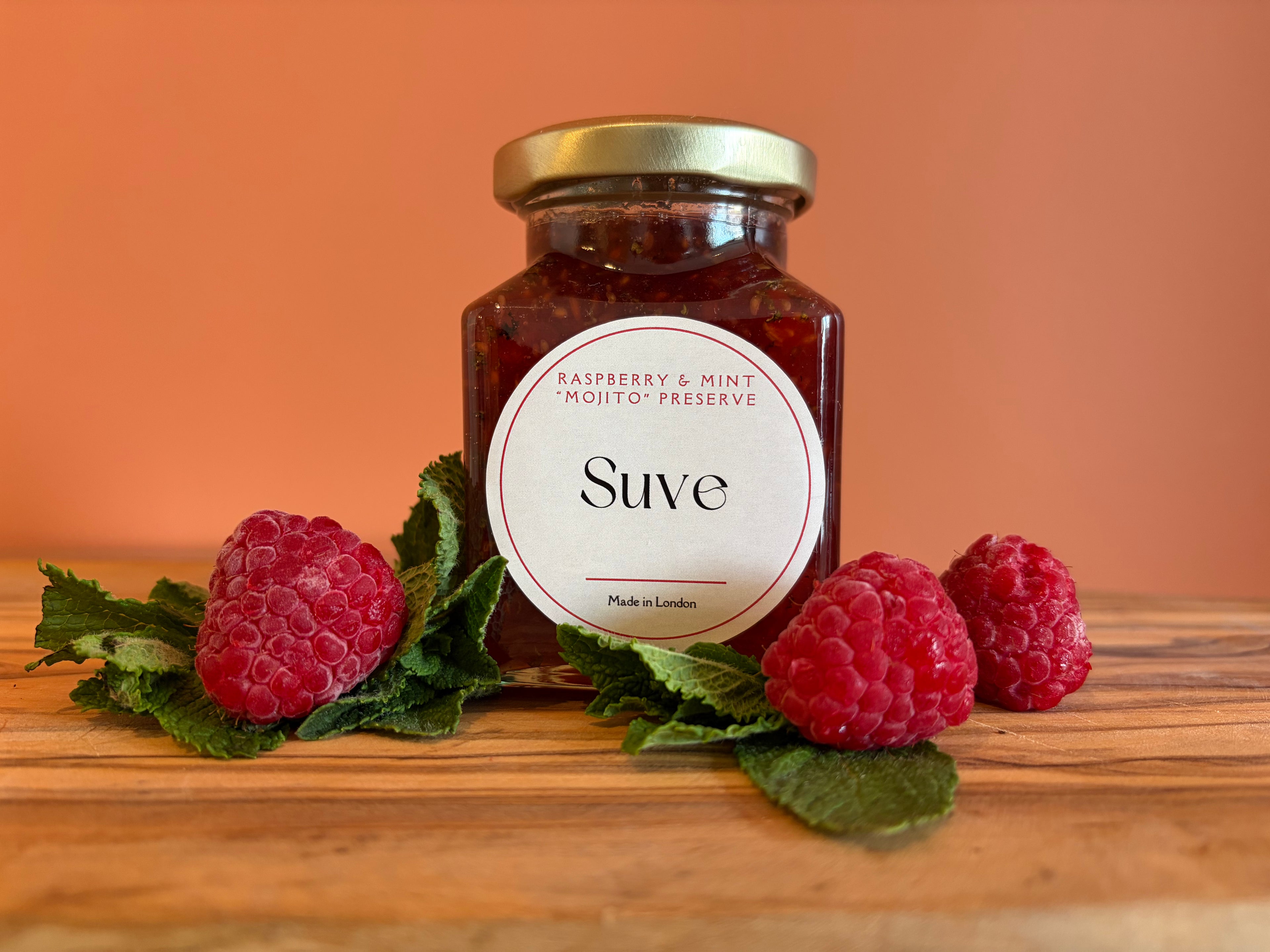Raspberry & Mint “Mojito” Preserve
