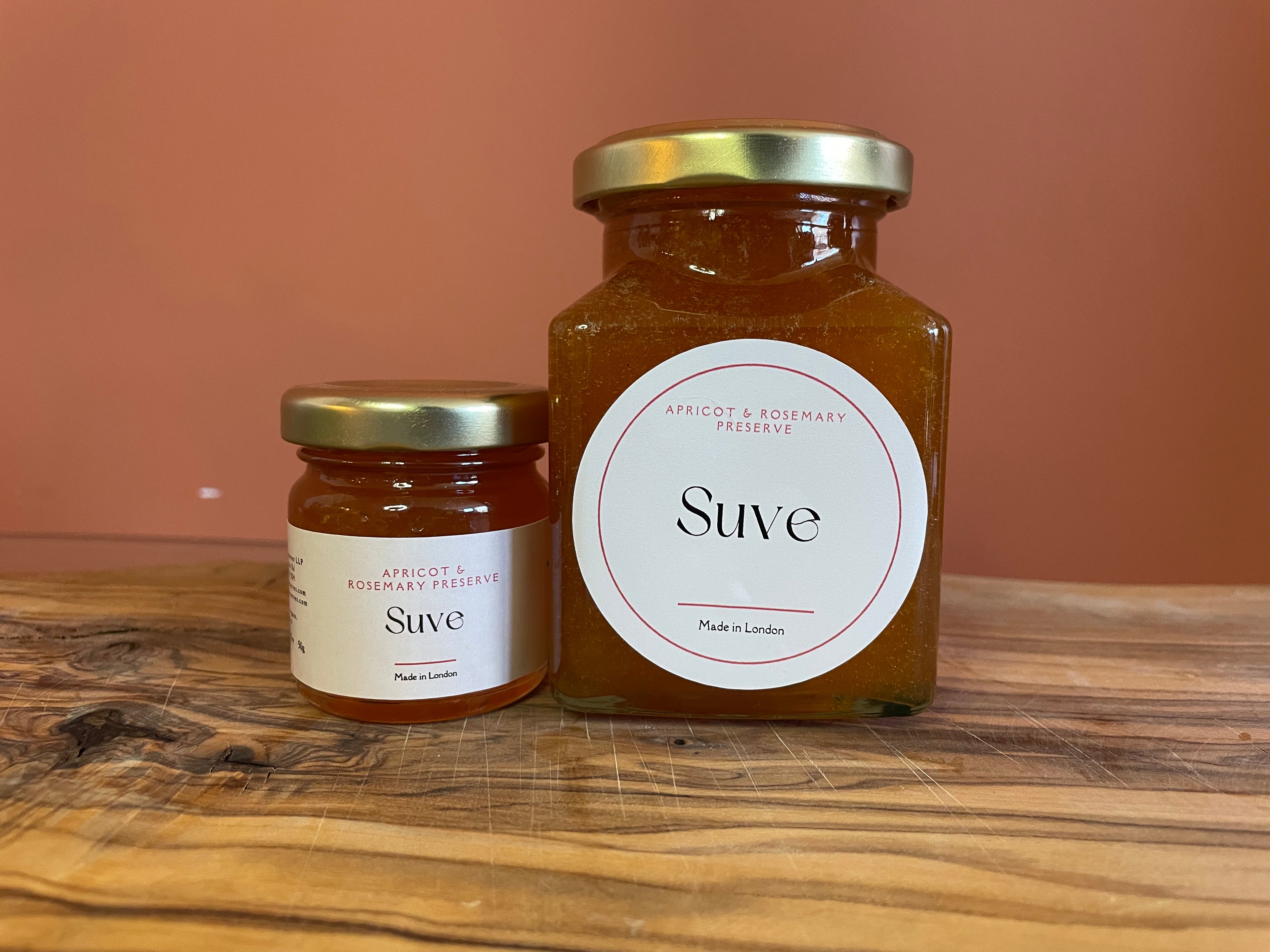 Yellow Apricot & Rosemary Preserve