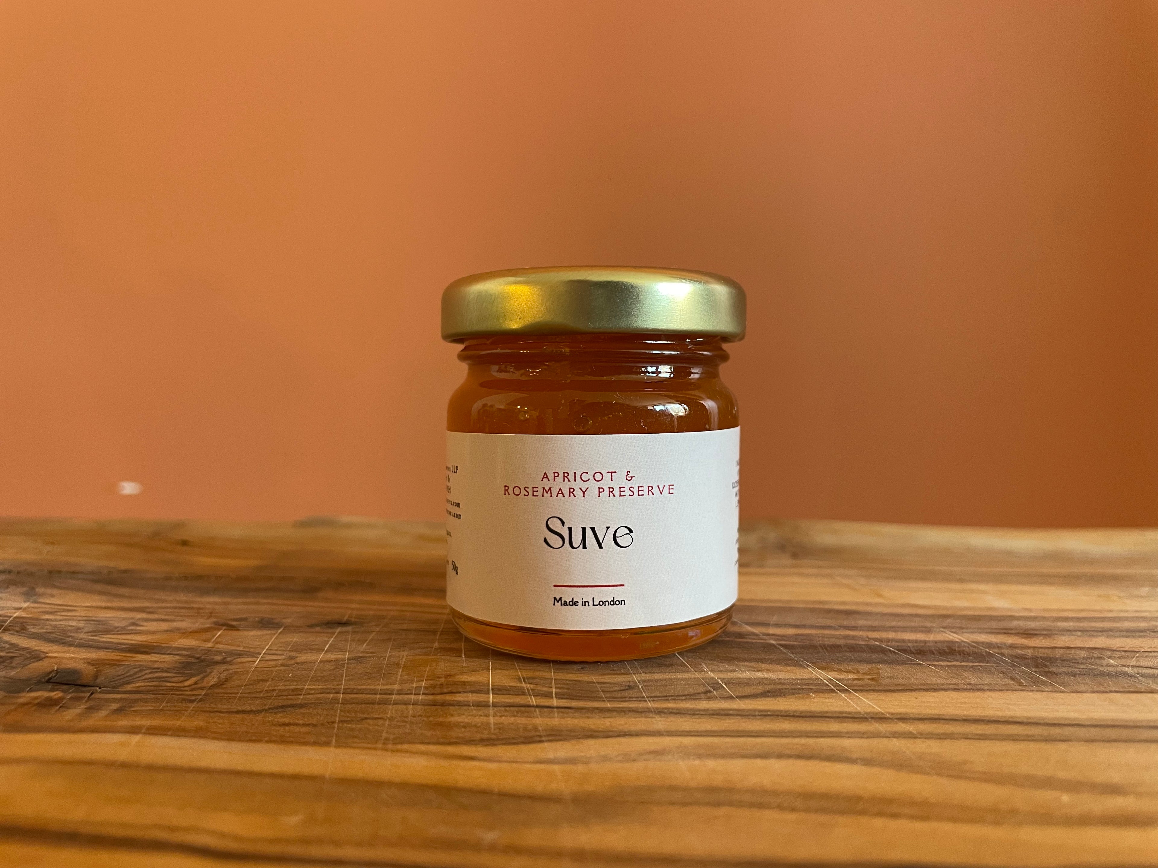 Yellow Apricot & Rosemary Preserve