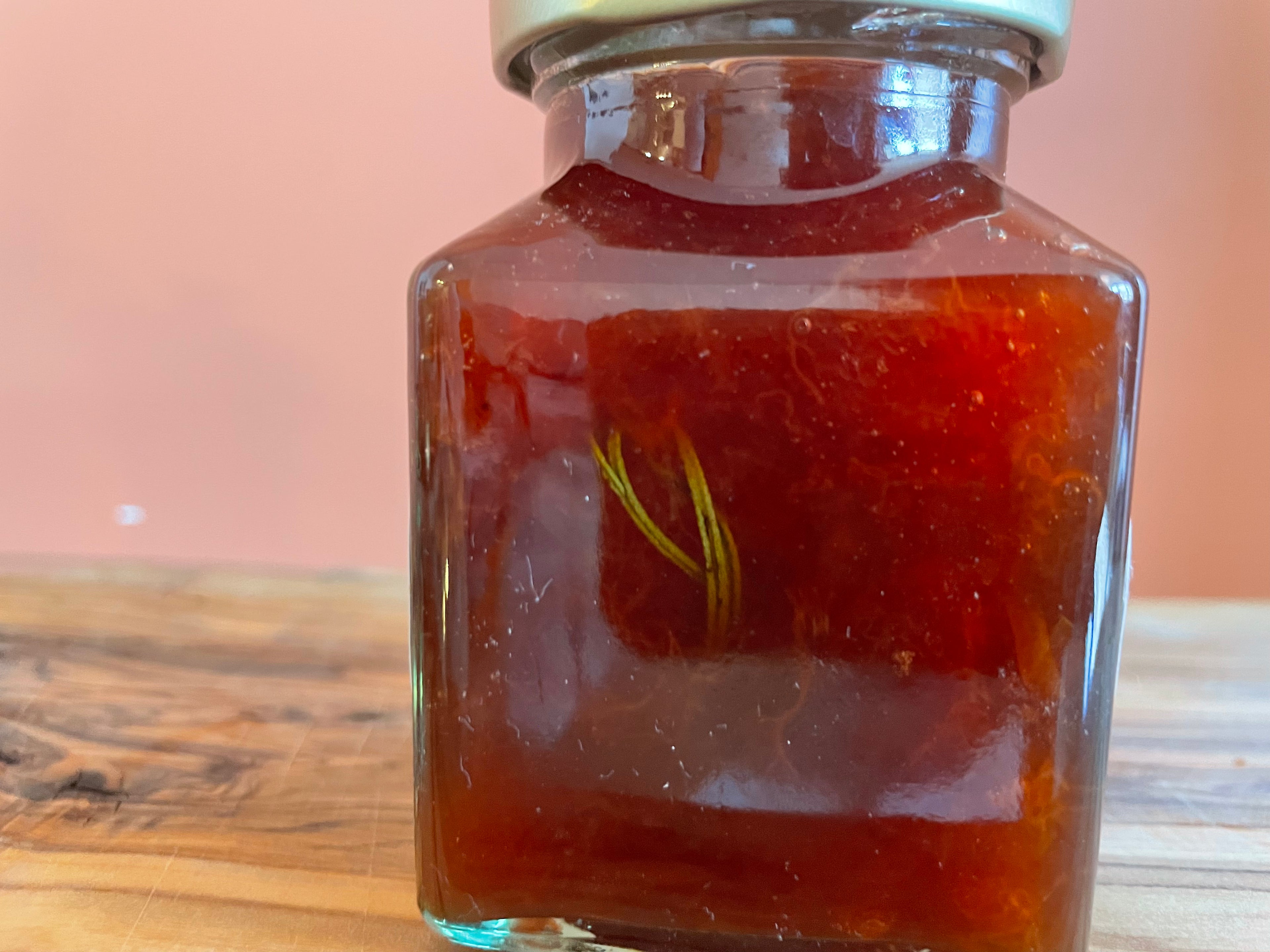 Red Apricot & Rosemary Preserve