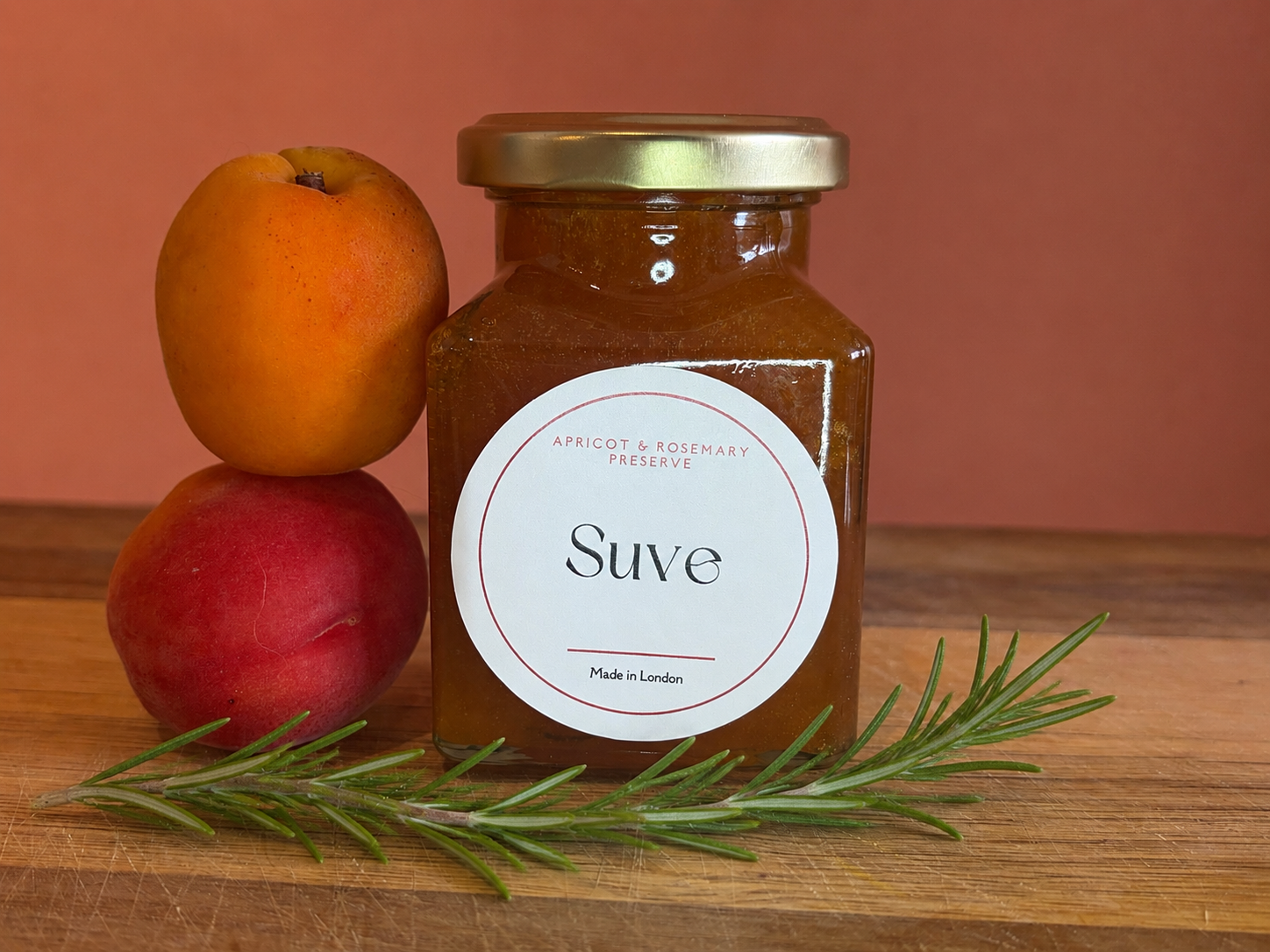 Yellow Apricot & Rosemary Preserve