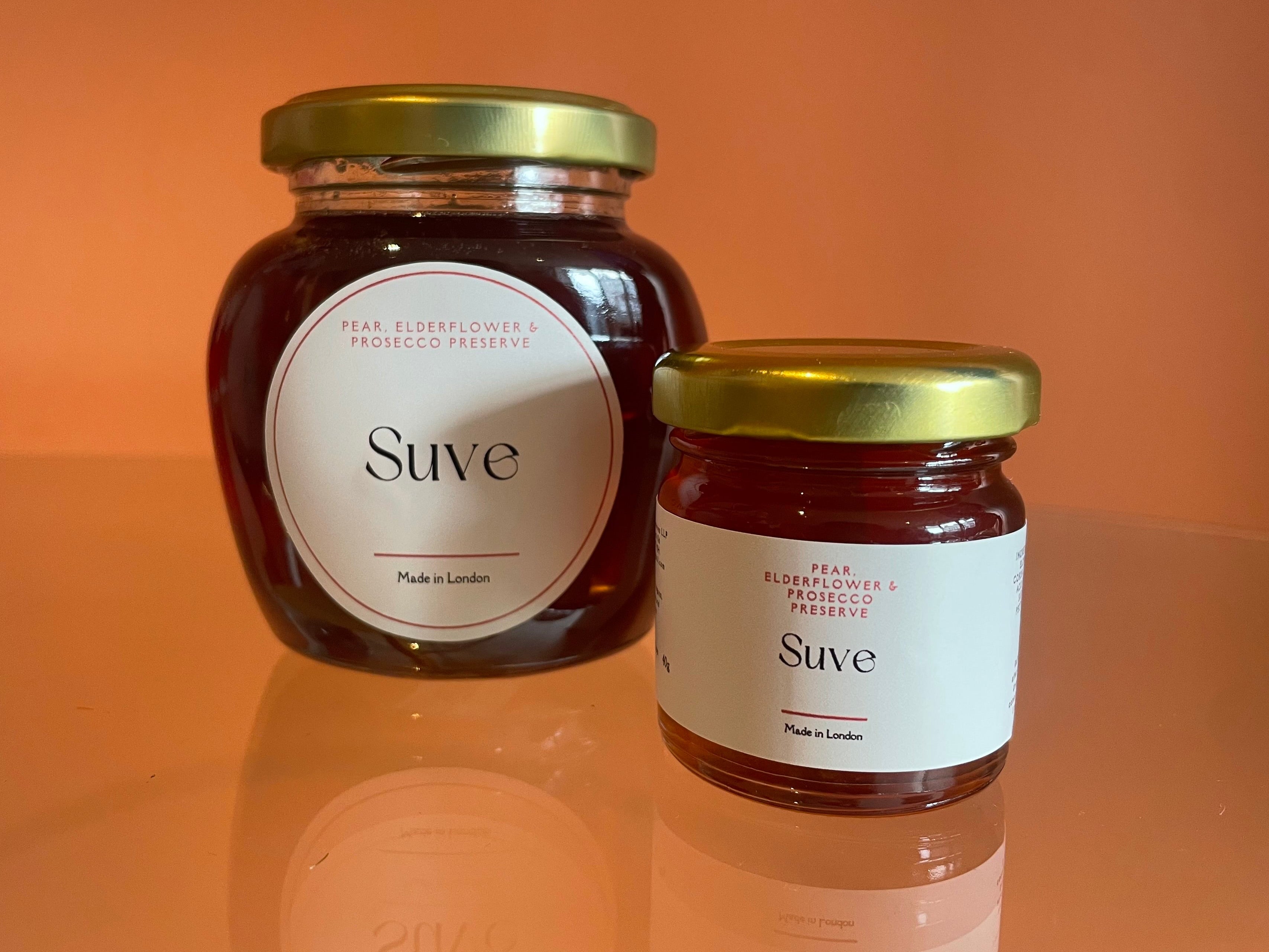 Pear, Elderflower & Prosecco Preserve