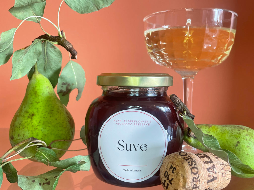 Pear, Elderflower & Prosecco Preserve