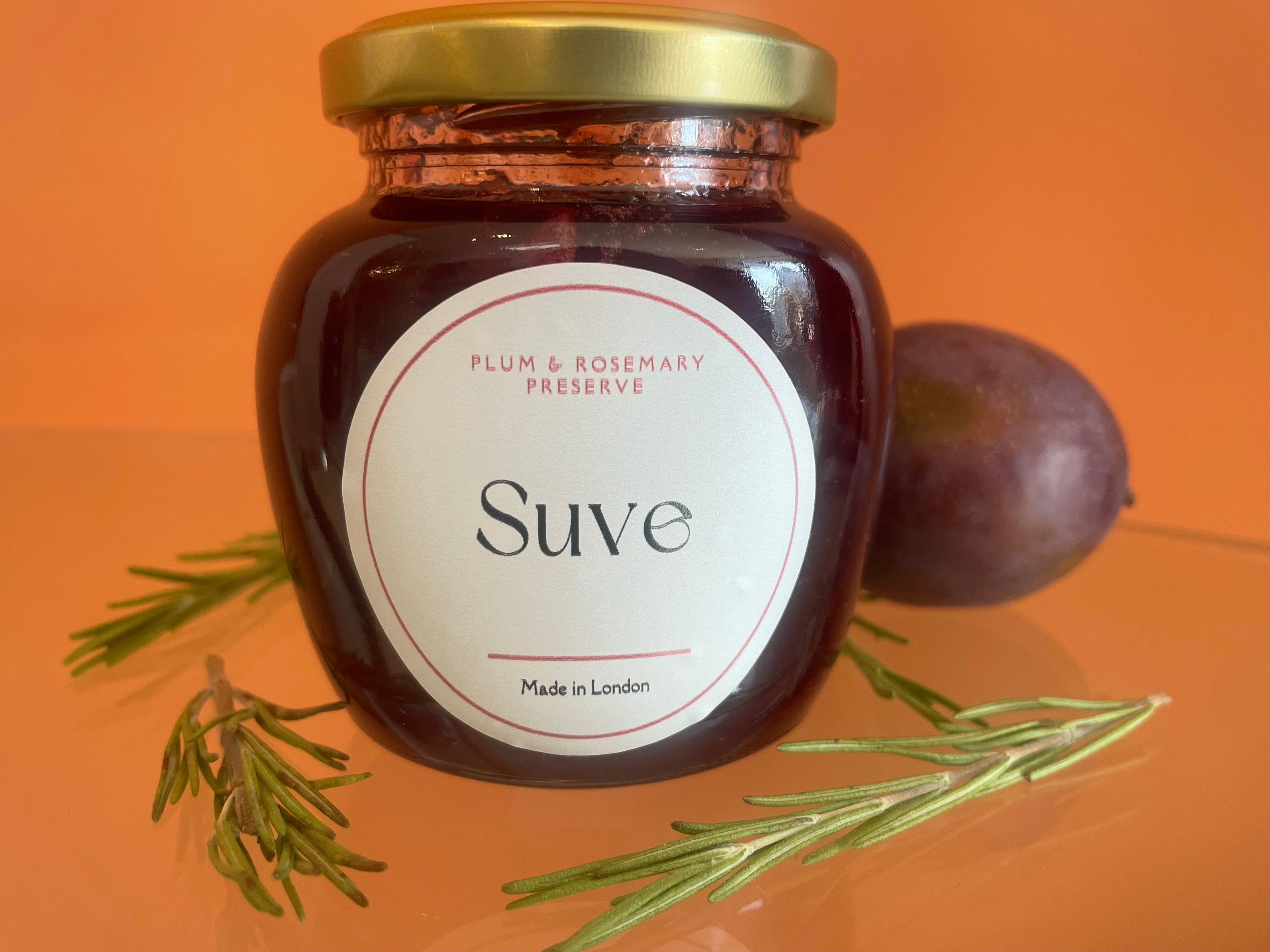 Plum & Rosemary Preserve